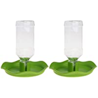 Los mejores  - Balacoo 2 Piezas Bebedero para Mascotas Alimentador de Agua de Reptiles Dispensador Automático de Agua Accesorios de…